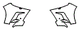 Bumper Kit pattern for the 2016 Lexus LX