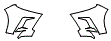Bumper Kit pattern for the 2016 Lexus LX