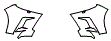 Bumper Kit pattern for the 2016 Lexus LX