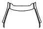 A-Pillar and Roof Kit pattern for the 2016 Lexus RX