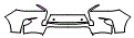 Bumper Kit pattern for the 2015 Lexus RX 350