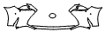 Bumper Kit pattern for the 2015 Lexus RC 350