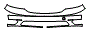 Bumper Kit pattern for the 2001 Lexus LS 430