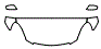 Hood, Fender and Mirror Kit pattern for the 2002 Lexus SC 430