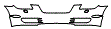 Bumper Kit pattern for the 2010 Lexus SC 430