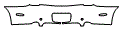 Rear Bumper Kit pattern for the 2010 Lexus SC 430