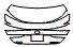 Trunk Lid Kit pattern for the 2019 Lexus ES