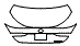 Trunk Lid Kit pattern for the 2019 Lexus ES