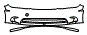 Bumper Kit pattern for the 2006 Lexus ES 330