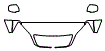 Hood, Fender and Mirror Kit pattern for the 2005 Lexus GX470