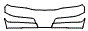 Bumper Kit pattern for the 2005 Lexus GX470