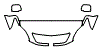 Hood, Fender and Mirror Kit pattern for the 2009 Lexus RX 400h