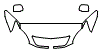 Hood, Fender and Mirror Kit pattern for the 2007 Lexus RX 330