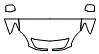 Hood, Fender and Mirror Kit pattern for the 2009 Lexus RX 400h
