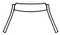 A-Pillar and Roof Kit pattern for the 2009 Lexus RX 400h