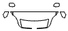 Hood, Fender and Mirror Kit pattern for the 2006 Lexus LS 430