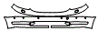 Bumper Kit pattern for the 2006 Lexus LS 430