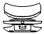 Trunk Lid Kit pattern for the 2025 Lexus RC