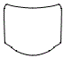 Full Hood Kit pattern for the 2025 Lexus RC