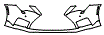 Bumper Kit pattern for the 2021 Lexus RC F Fuji Speedway Edition