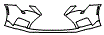 Bumper Kit pattern for the 2021 Lexus RC F Fuji Speedway Edition