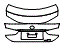 Trunk Lid Kit pattern for the 2025 Lexus RC F