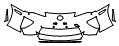 Bumper Kit pattern for the 2012 Lexus LFA