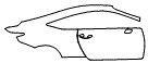 Door and Rear Fender Kit pattern for the 2015 Lexus RC 350