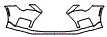 Bumper Kit pattern for the 2021 Lexus RC F Fuji Speedway Edition