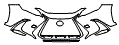 Bumper Kit pattern for the 2026 Lexus NX