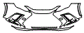 Bumper Kit pattern for the 2026 Lexus NX