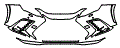 Bumper Kit pattern for the 2026 Lexus NX