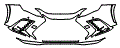 Bumper Kit pattern for the 2026 Lexus NX