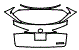 Trunk Lid Kit pattern for the 2018 Lexus NX