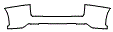 Rear Bumper Kit pattern for the 2018 Lexus NX