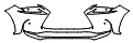 Bumper Kit pattern for the 2015 Lexus NX