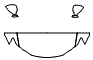 Hood, Fender and Mirror Kit pattern for the 2015 Lexus IS 250