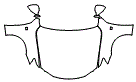 Full Hood, Fender and Mirror Kit pattern for the 2015 Lexus IS 250