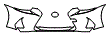 Bumper Kit pattern for the 2018 Lexus IS