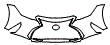 Bumper Kit pattern for the 2023 Lexus IS