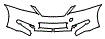 Bumper Kit pattern for the 2015 Lexus IS 250