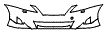 Bumper Kit pattern for the 2015 Lexus IS 250