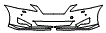 Bumper Kit pattern for the 2007 Lexus IS 250