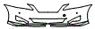 Bumper Kit pattern for the 2007 Lexus IS 250