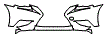 Bumper Kit pattern for the 2015 Lexus IS 250