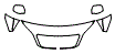 Hood, Fender and Mirror Kit pattern for the 2009 Lexus GX 470