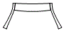 A-Pillar and Roof Kit pattern for the 2009 Lexus GX 470
