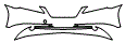 Bumper Kit pattern for the 2007 Lexus ES 350