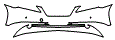 Bumper Kit pattern for the 2007 Lexus ES 350