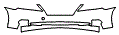 Bumper Kit pattern for the 2012 Lexus ES 350